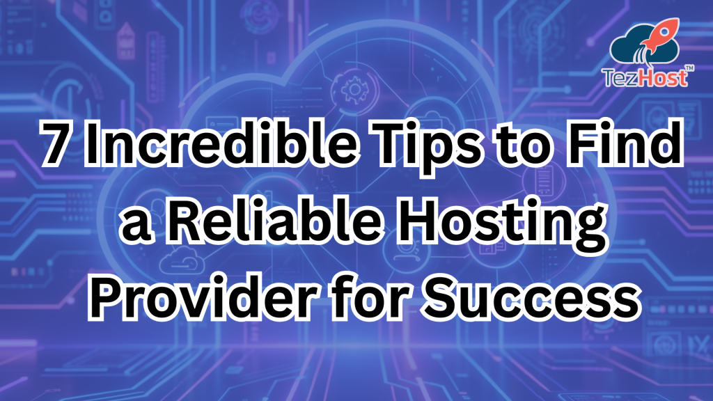 reliable hosting provider