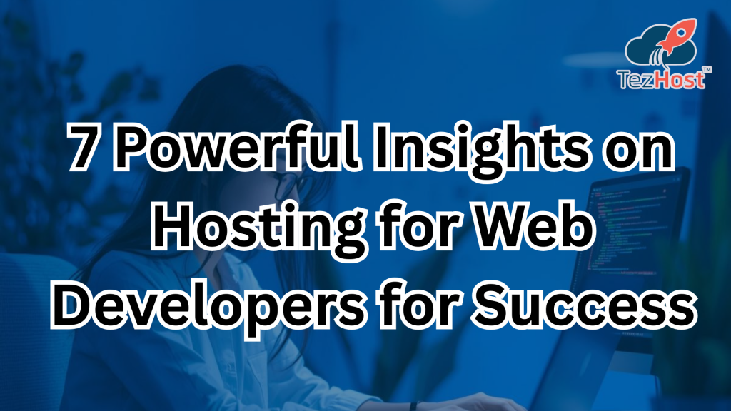 Hosting for web developers